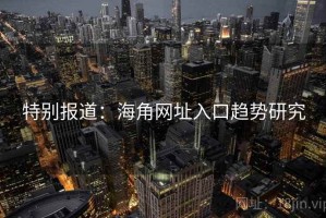 特别报道：海角网址入口趋势研究