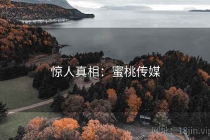 惊人真相：蜜桃传媒